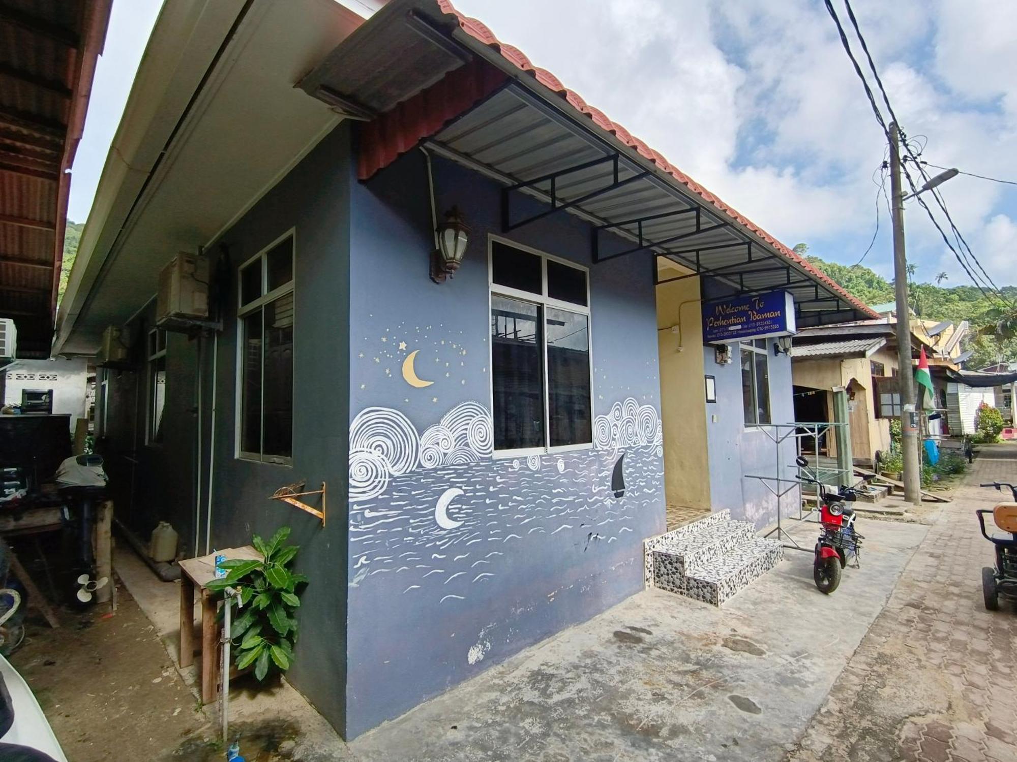 Отель Perhentian Idaman Kampong Pasir Petani Экстерьер фото